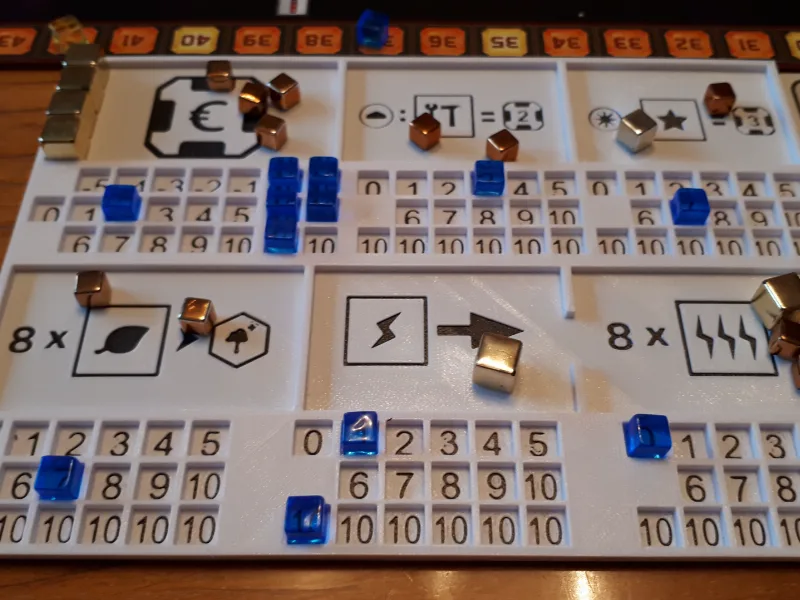 Terraforming Mars Game Board