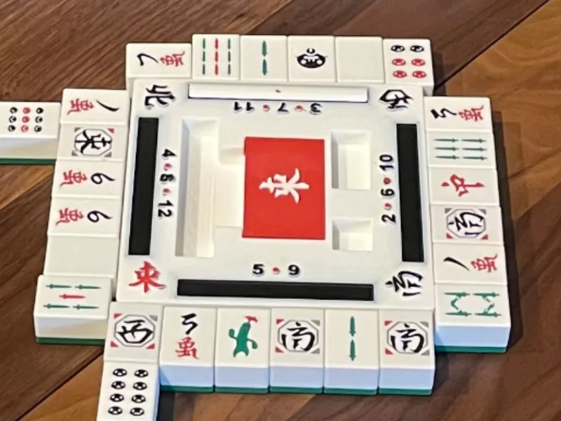 Riichi Mahjong East & South Wind Round Indicators