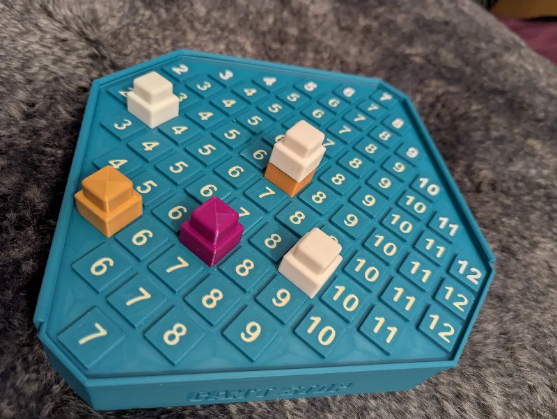 Can't Stop Game Box- modified with text