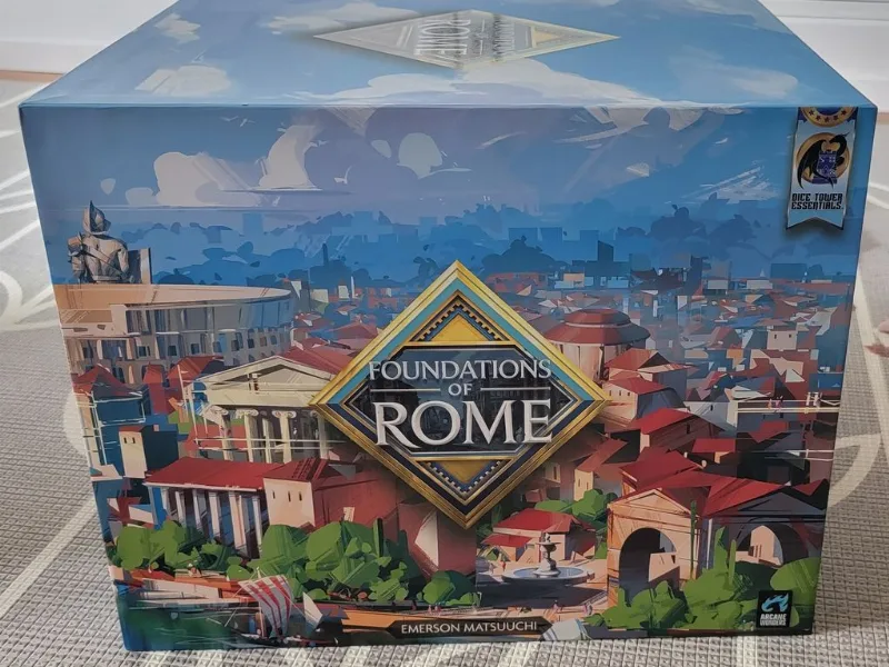 Foundations of Rome Insert for Sleeved Cards