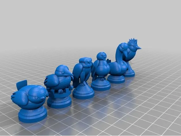 Bird Chess Set