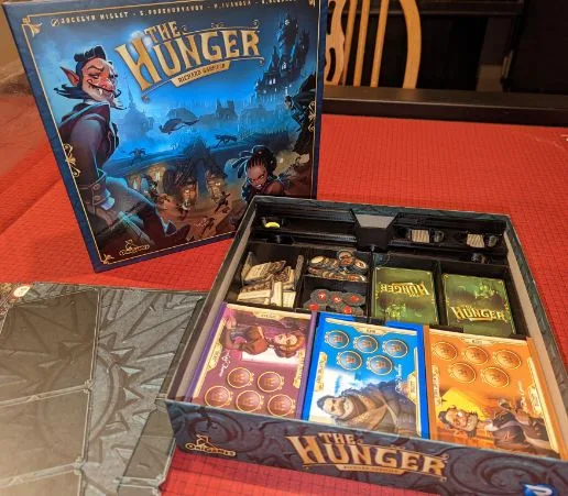 The Hunger Board Game Box Insert Organizer