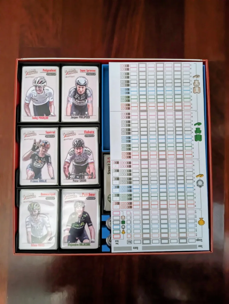 Flamme Rouge  - Grand Tour - Insert