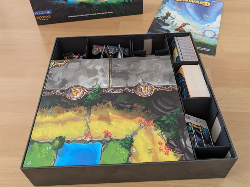 Onward Board Game Inlay organizer
