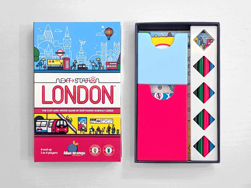 Next Station London/Tokyo/Paris - Organizer Insert