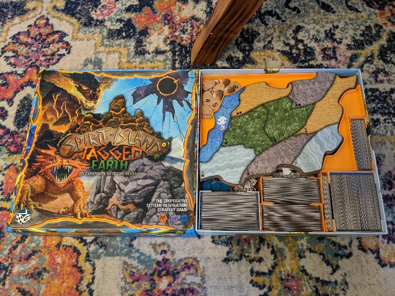 Spirit Island + JE + B&C + F&F One Box storage - No Lid Lift - Requires Foil spirit panels