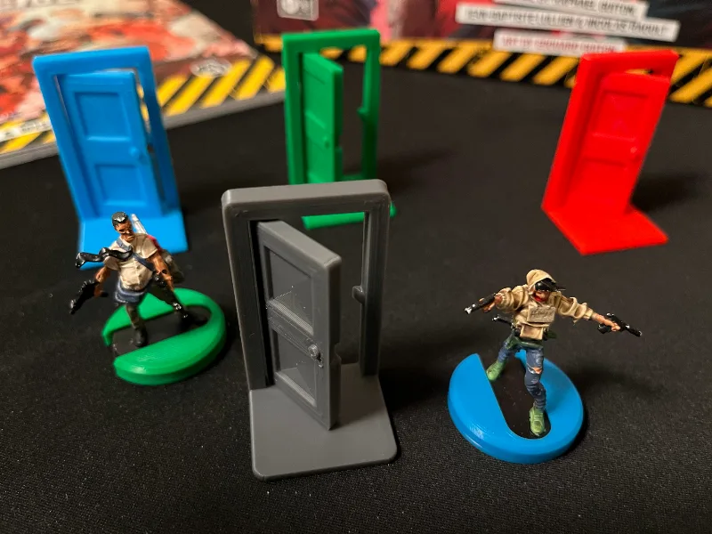 Door for Zombicide - Print in place