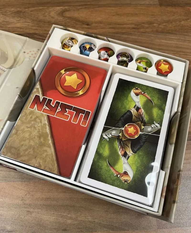 Nyet! board game insert organizer