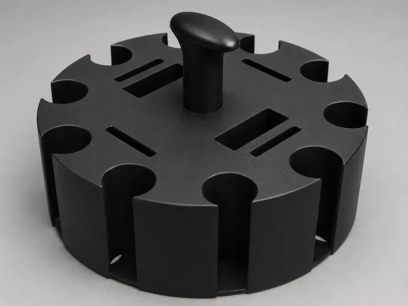 Poker Chip & Card Holder with Bottom Release