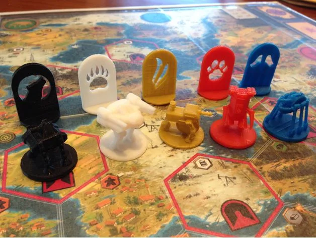 Scythe Board Game Fan-Designed Models