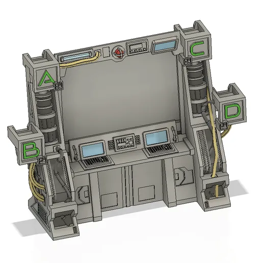 Nemesis Coordinates card holder and Computers
