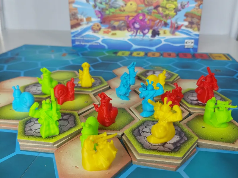 Snails boardgame - player troop markers
