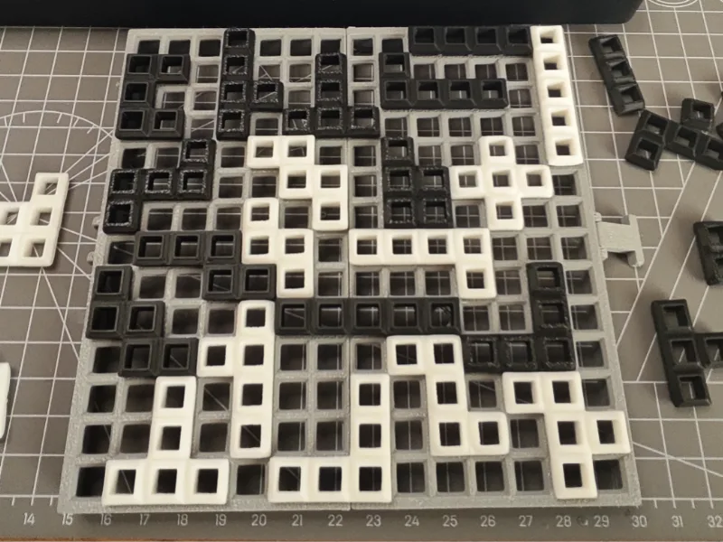 Portable Board Game Blokus (Gladiator, Grid Game) v2