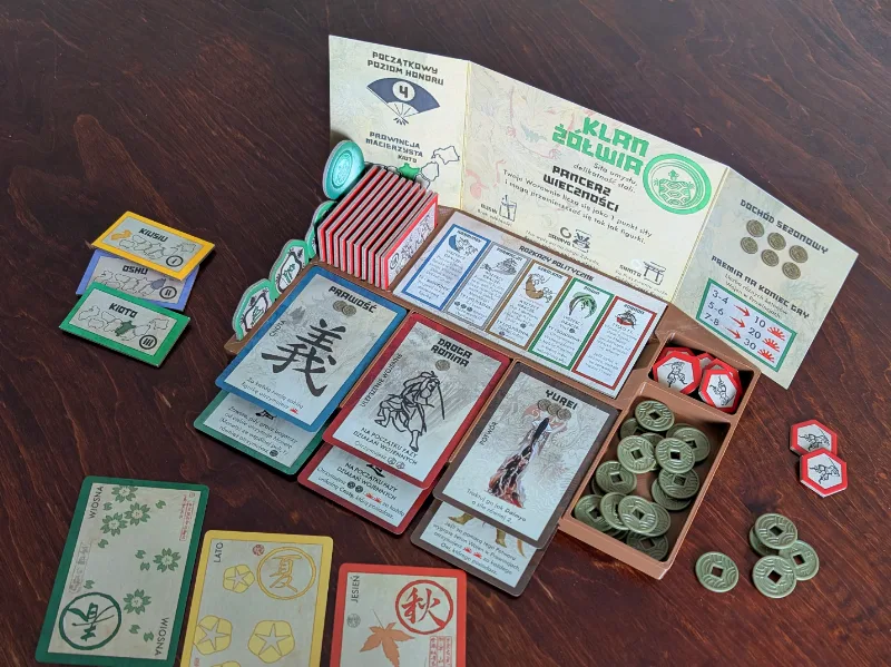 Rising Sun Player Board (sleeves version)