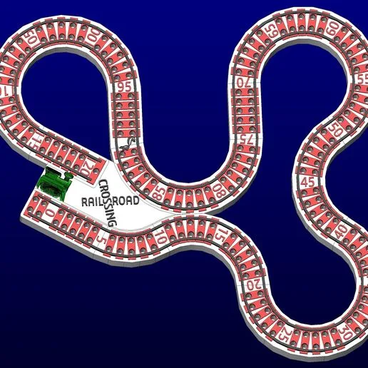 railroad cribbage game