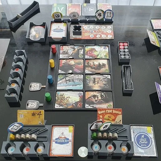 Hit Z Road boardgame insert organizer
