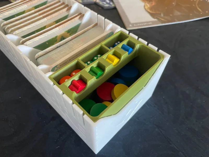 Earthborne Rangers token tray for card organizer