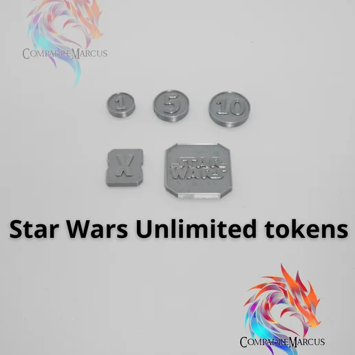 Tokens for Star Wars Unlimited