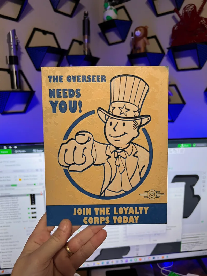 Fallout Overseer Needs You Hueforge