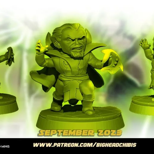 mordo marvel united chibi style