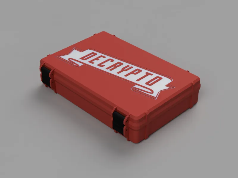 Rugged Box with Insert for Decrypto (Remix)