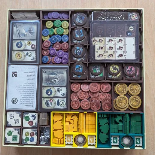 Darwin's Journey + Fireland Expansion+ Mini Expansions Insert (including Komodo Expansion)