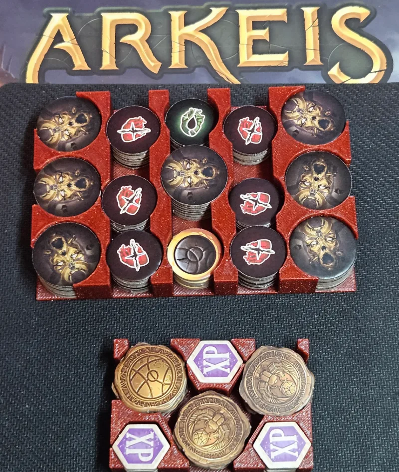 Arkeis Tokens trays