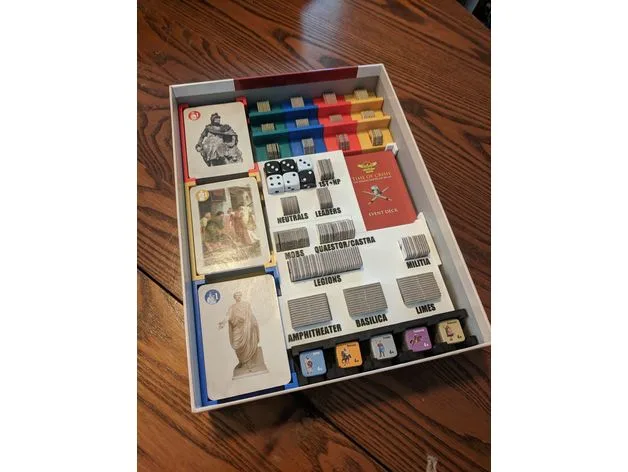 Time of Crisis Board Game Insert