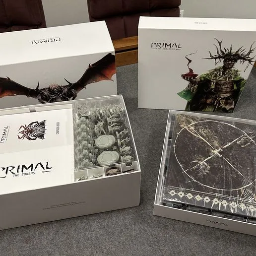 Primal the Awakening all-in (includes new wave 2 release) with sleeve box organizer