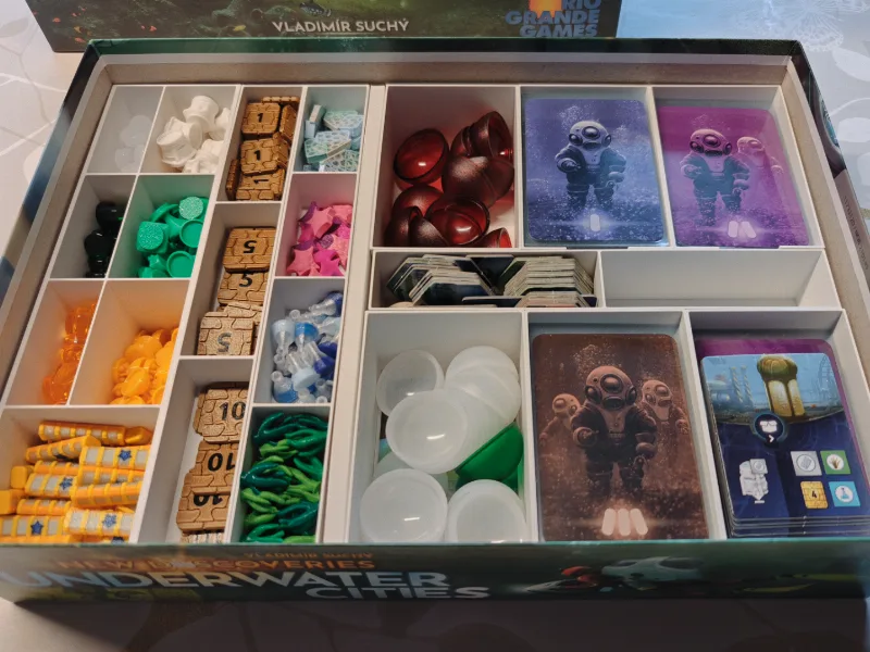 Underwater Cities + Expansions Insert
