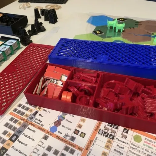 Roads & Boats Insert - Player Pieces