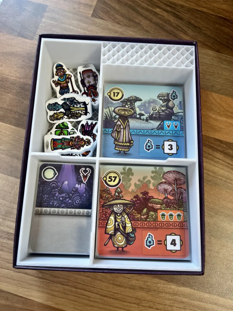Faraway card game insert organizer (fits sleeves)