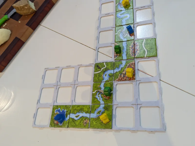 Carcassonne magnetic Game Squares (3x3)