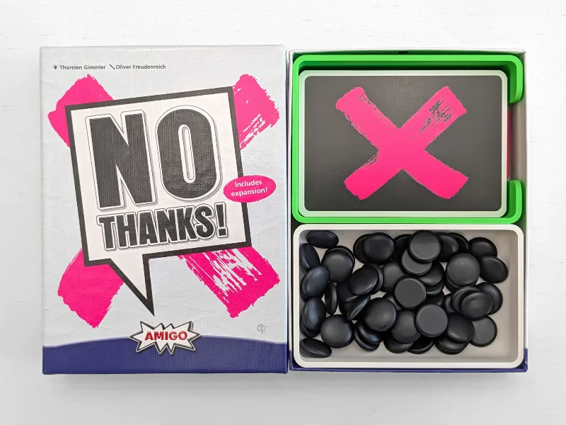 No Thanks! - Amigo - Organizer Insert