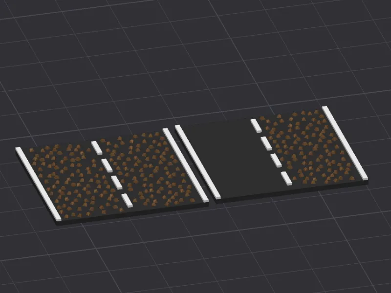 Heat Pedal to the Metal: Rocky Road Tiles