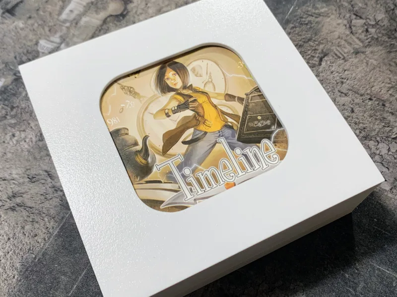 Storage box for Timeline cards, 5 set version