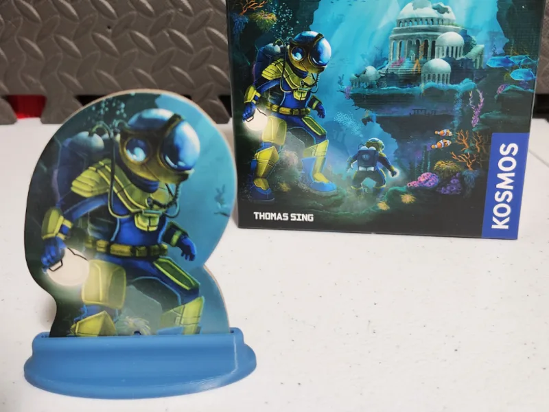 The Crew Mission Deep Sea Figure Stand