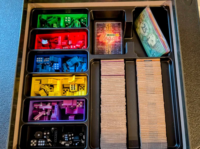 Lords of Vegas (2024) Player Pieces Carrier