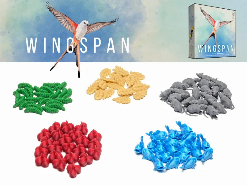 Wingspan - food token resources