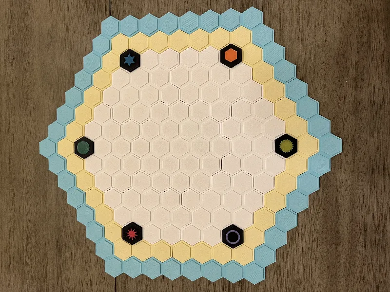 Ingenious 3D Hex Gameboard