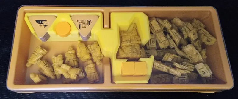 Player tray insert for Arcs with The Blighted Reach expansion