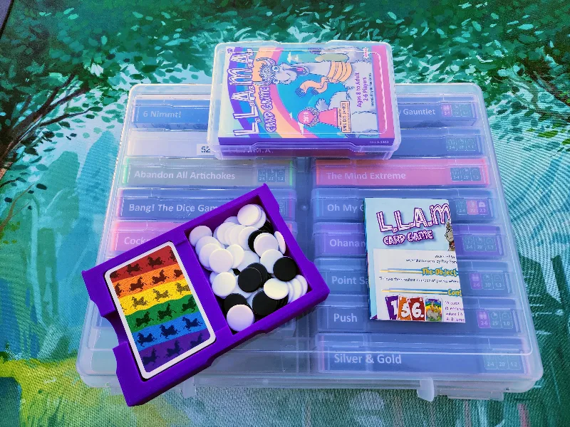 Llama - Take 5 - Photo Storage Board Game Insert Collection