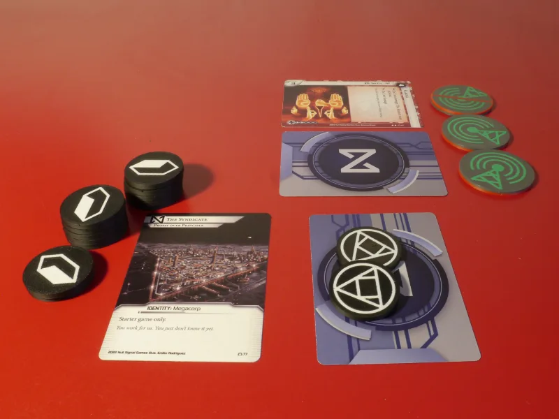 Android Netrunner Credit/Advancement Counter