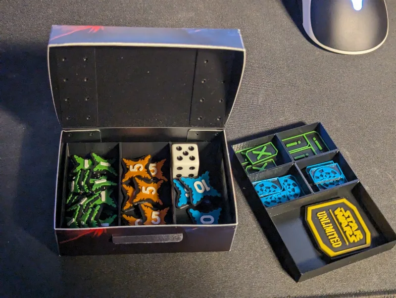 Gamegenic Soft Crate Token Tray Organizer Star Wars Unlimited SWU