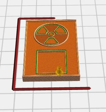 Rad Counter - Magic the Gathering Fallout Token
