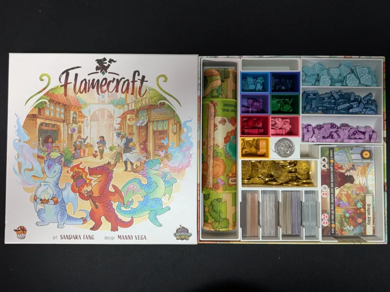 Flamecraft Insert w/ Dragons & Dragons Expansion