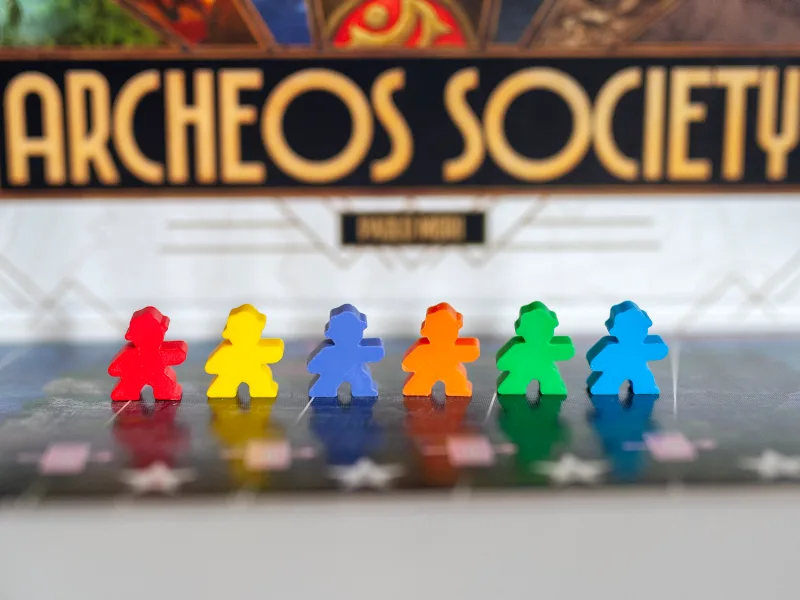 Archeos Society - Vehicle Meeple Player Token