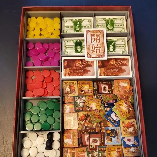 Chinatown Board Game Insert
