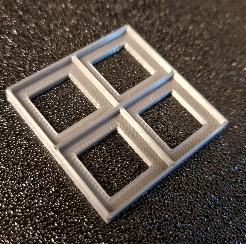 "Qwirkle Travel Edition" frame, board, grid >different sizes< up to 420mm for Kobra3 Max