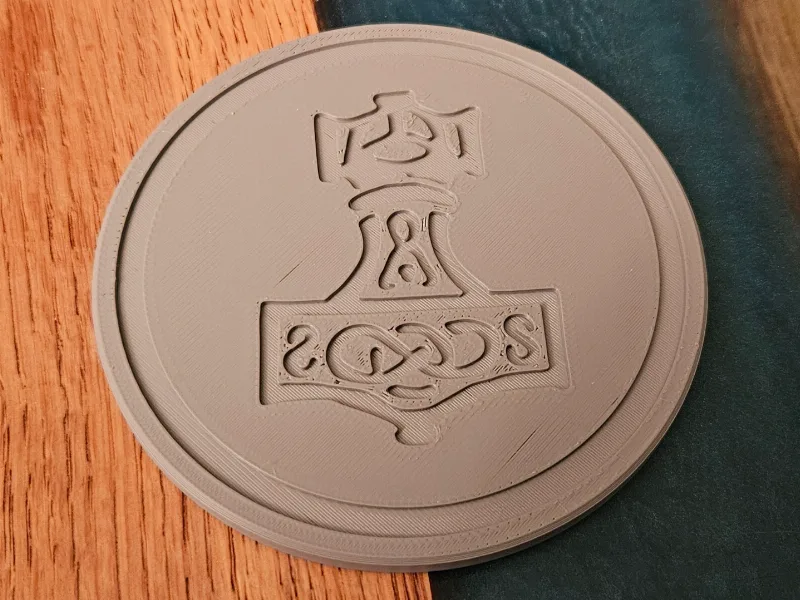 Nordic Kingdoms Scythe Coaster